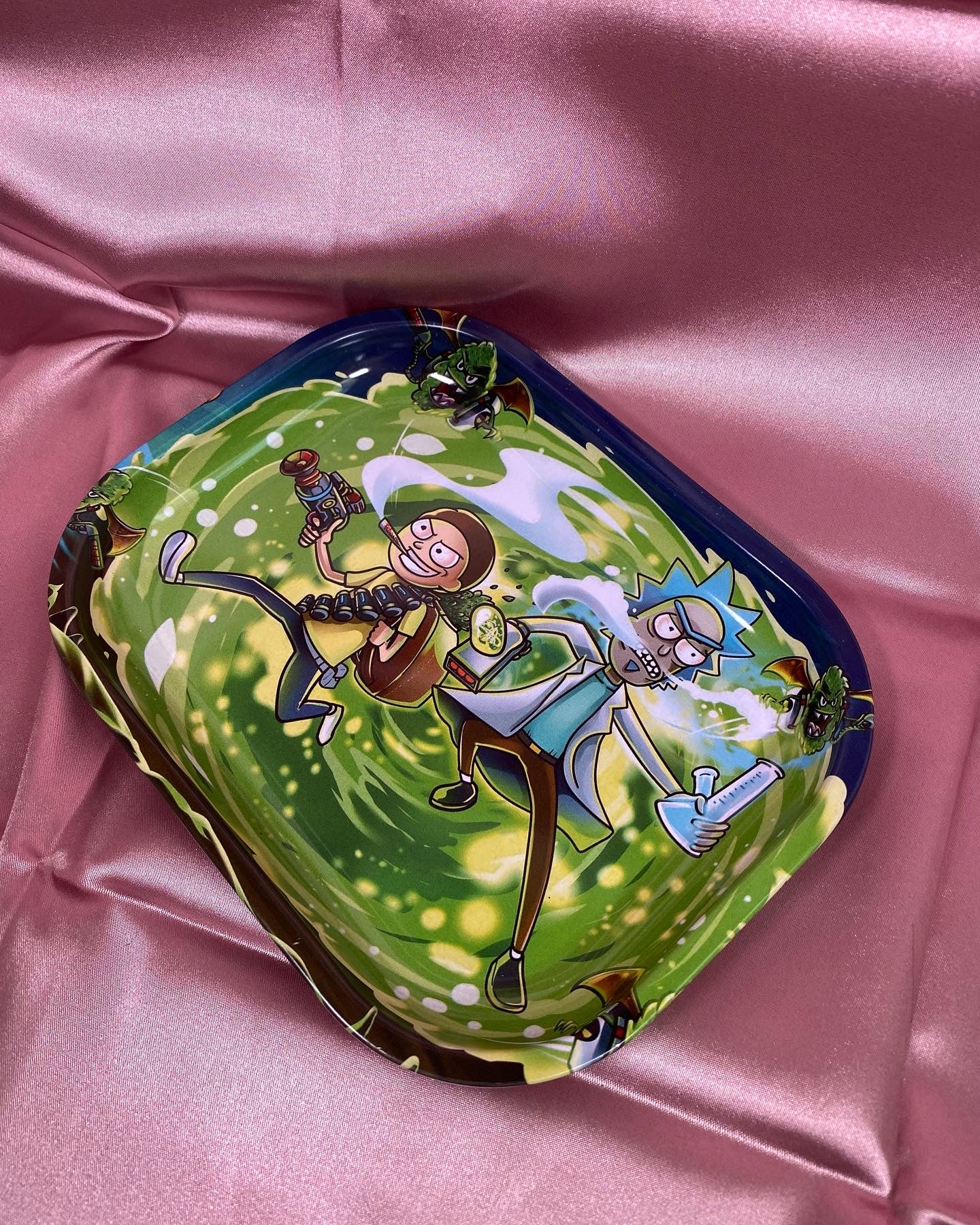 Rick & Marty Mini Rolling Tray