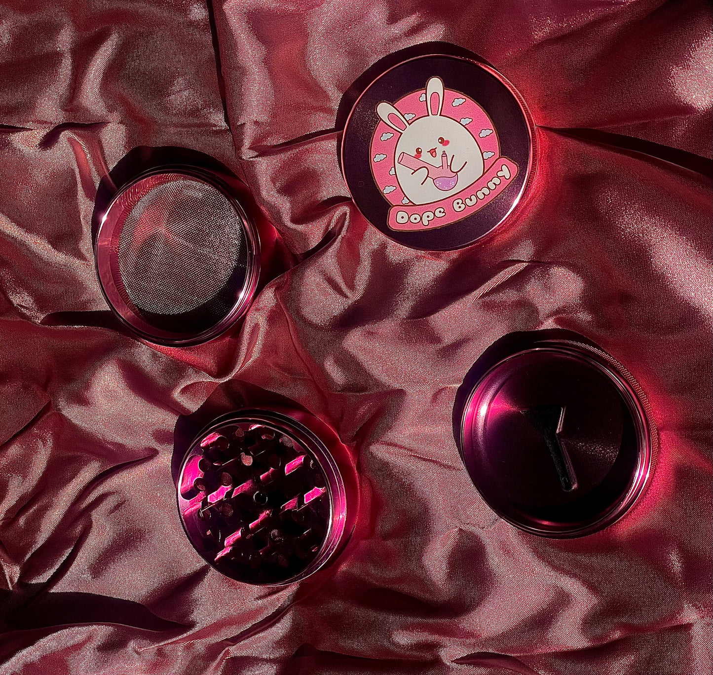Dope Bunny Pink Grinders