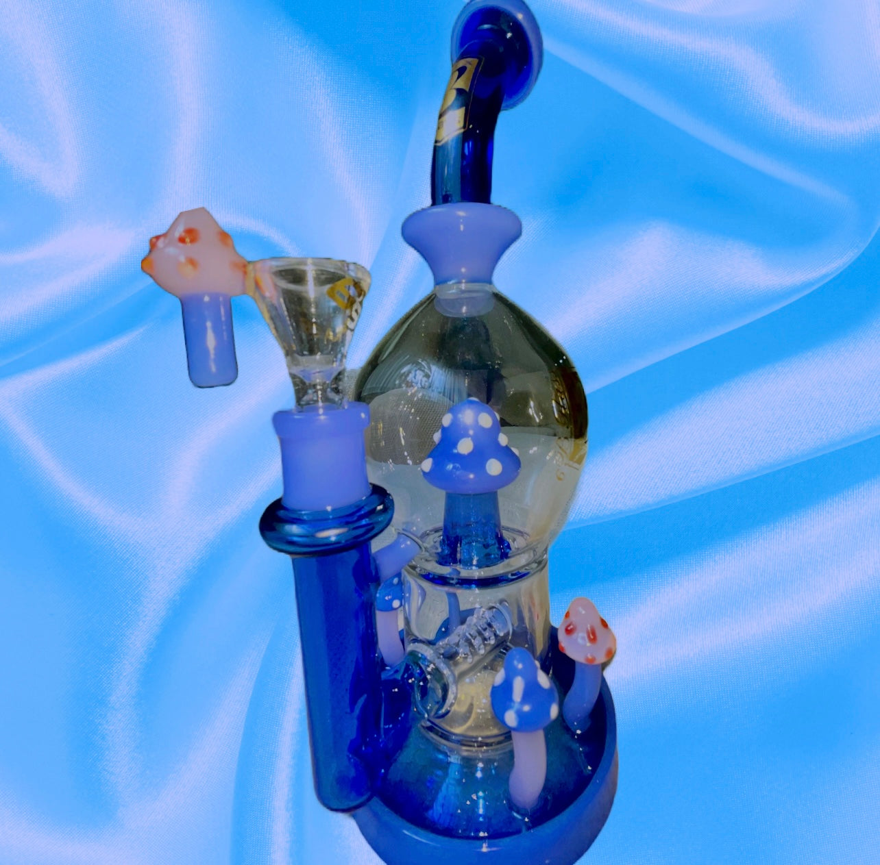 Blue Shroom Trip Bong