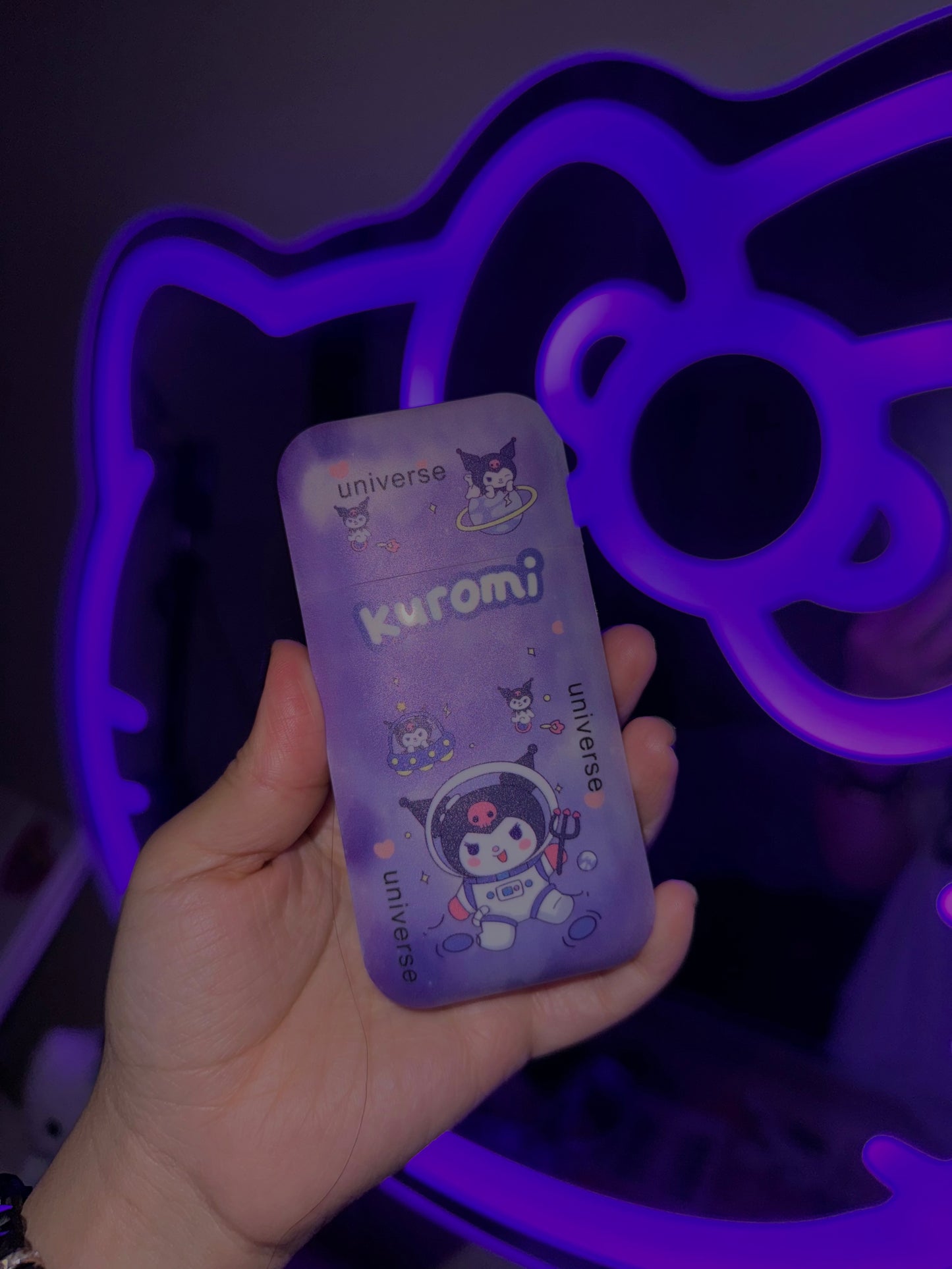 Kuromi Stash Box & Lighter 💜