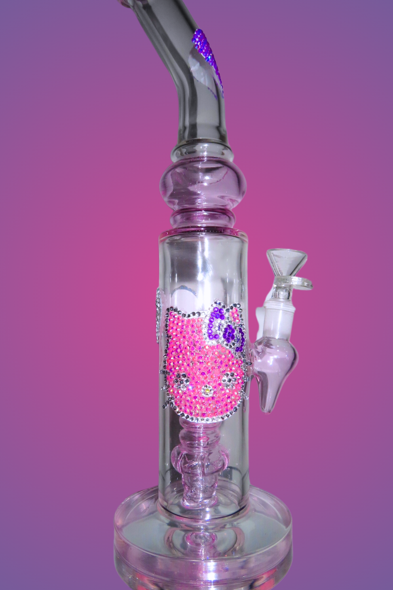 Hot Pink Hello Kitty Bong 🩷