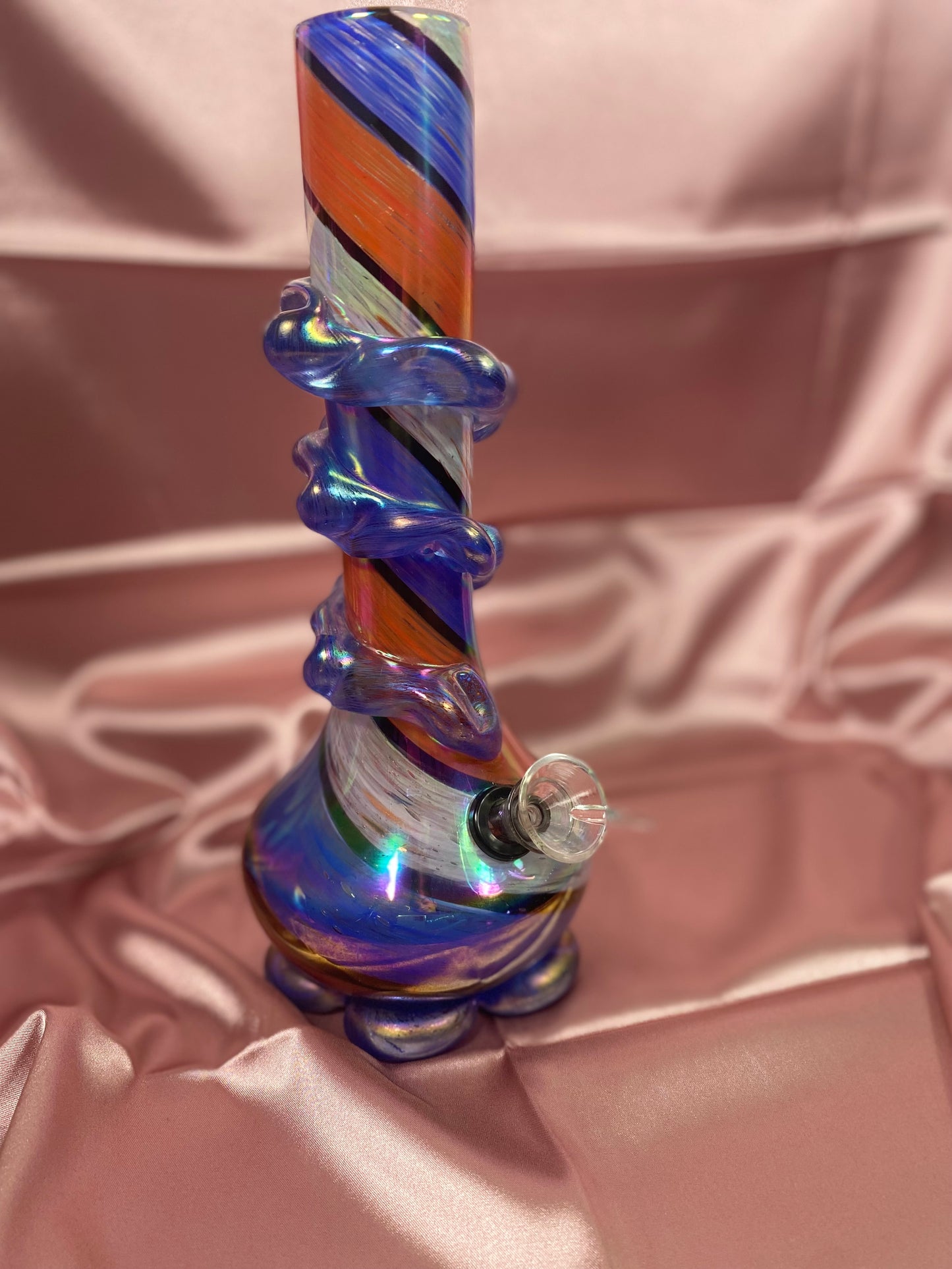 Rainbow flower bong