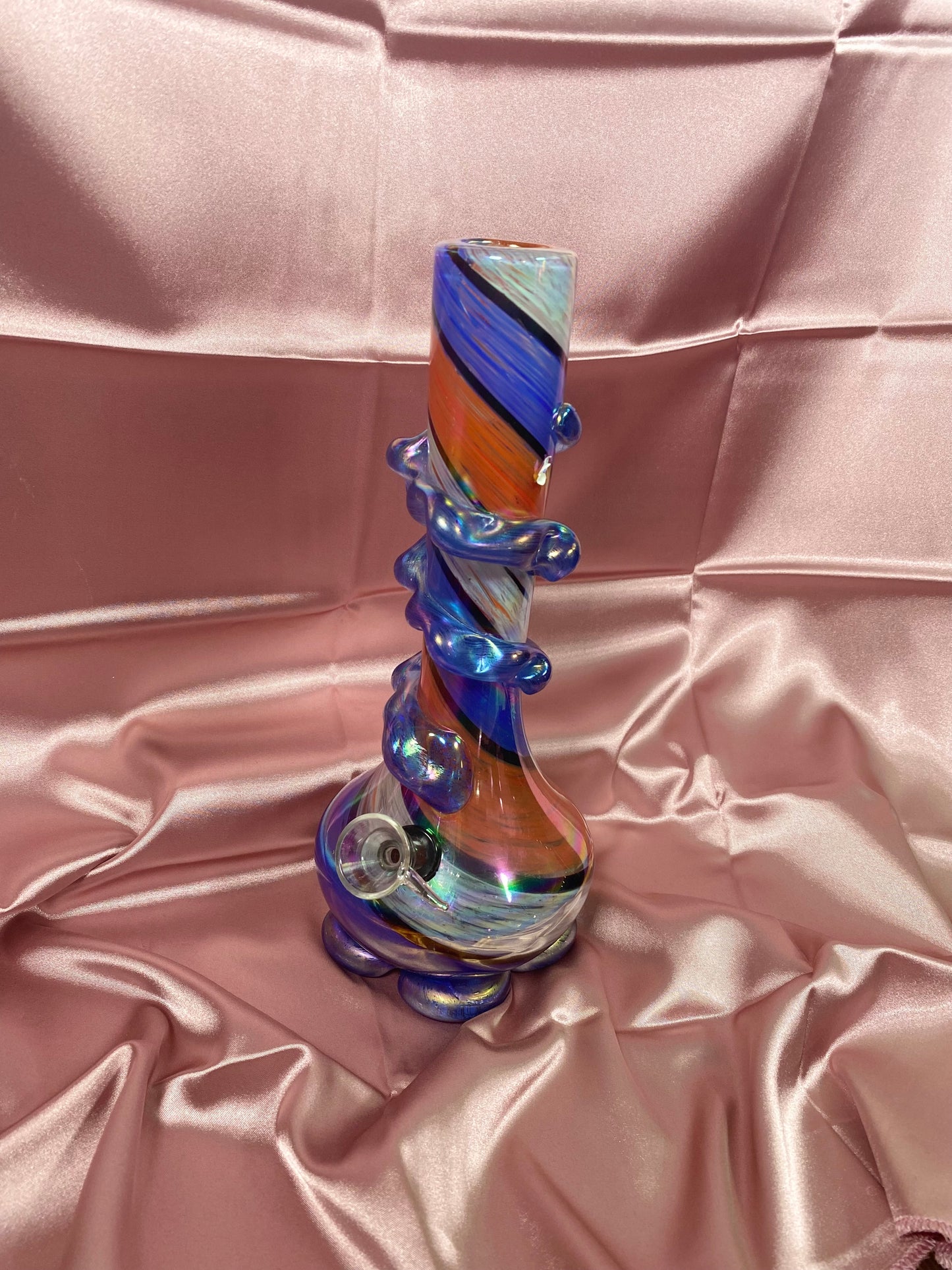 Rainbow flower bong